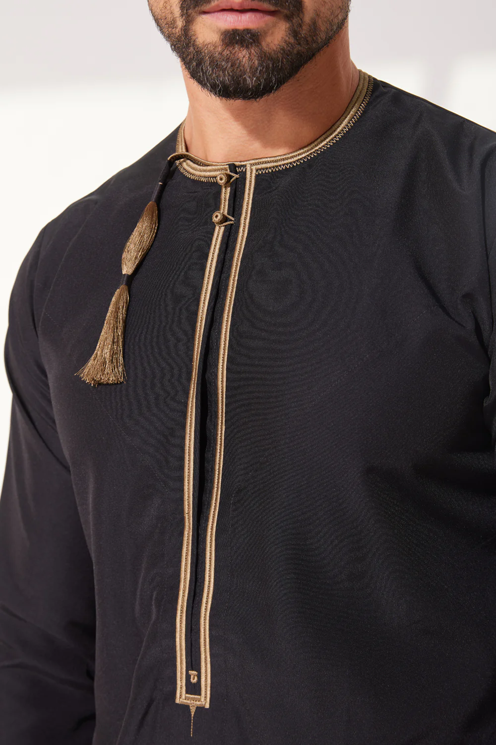 Omani Black Thobe - Image 2