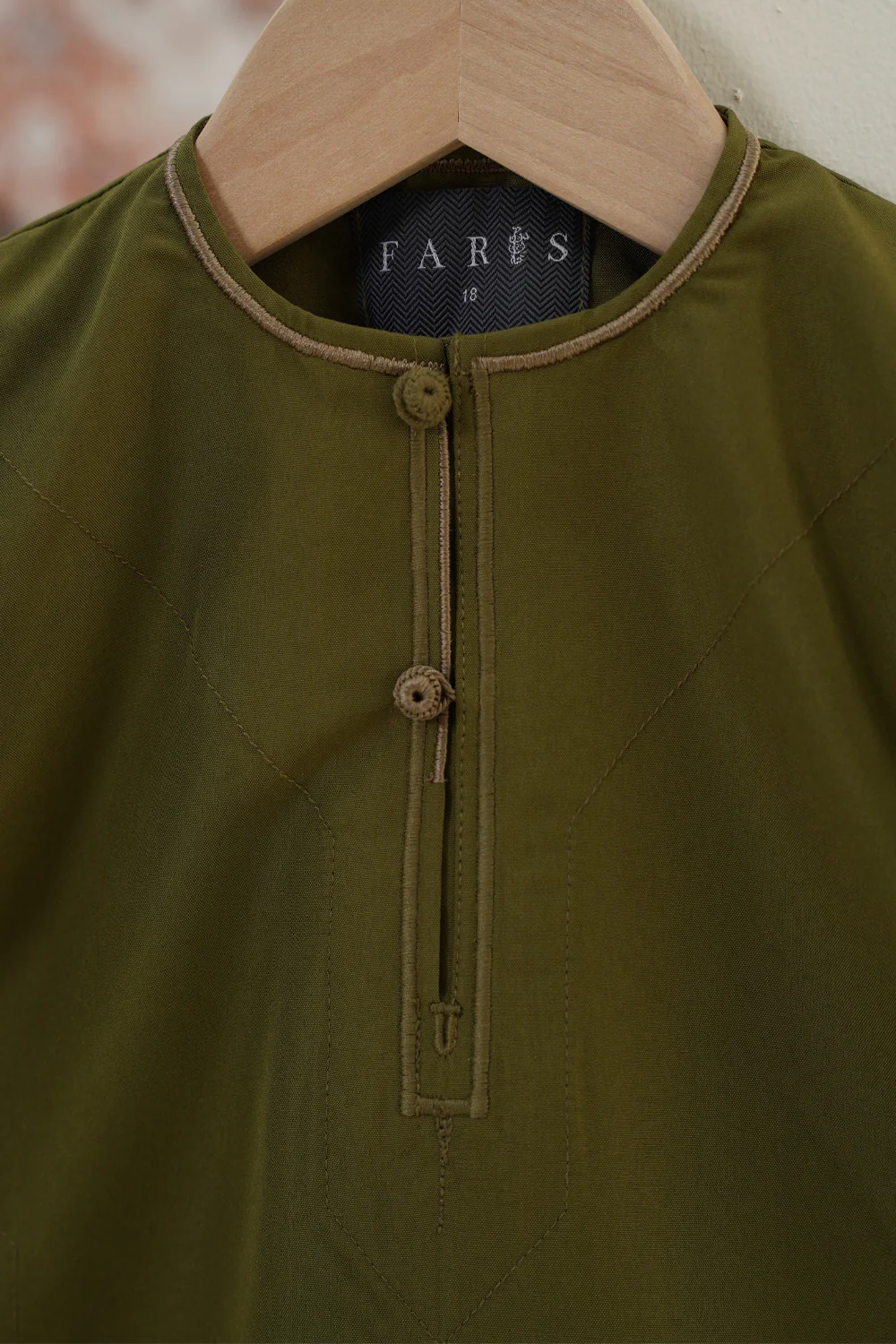 Omani Forest Green Baby Thobe - Image 3