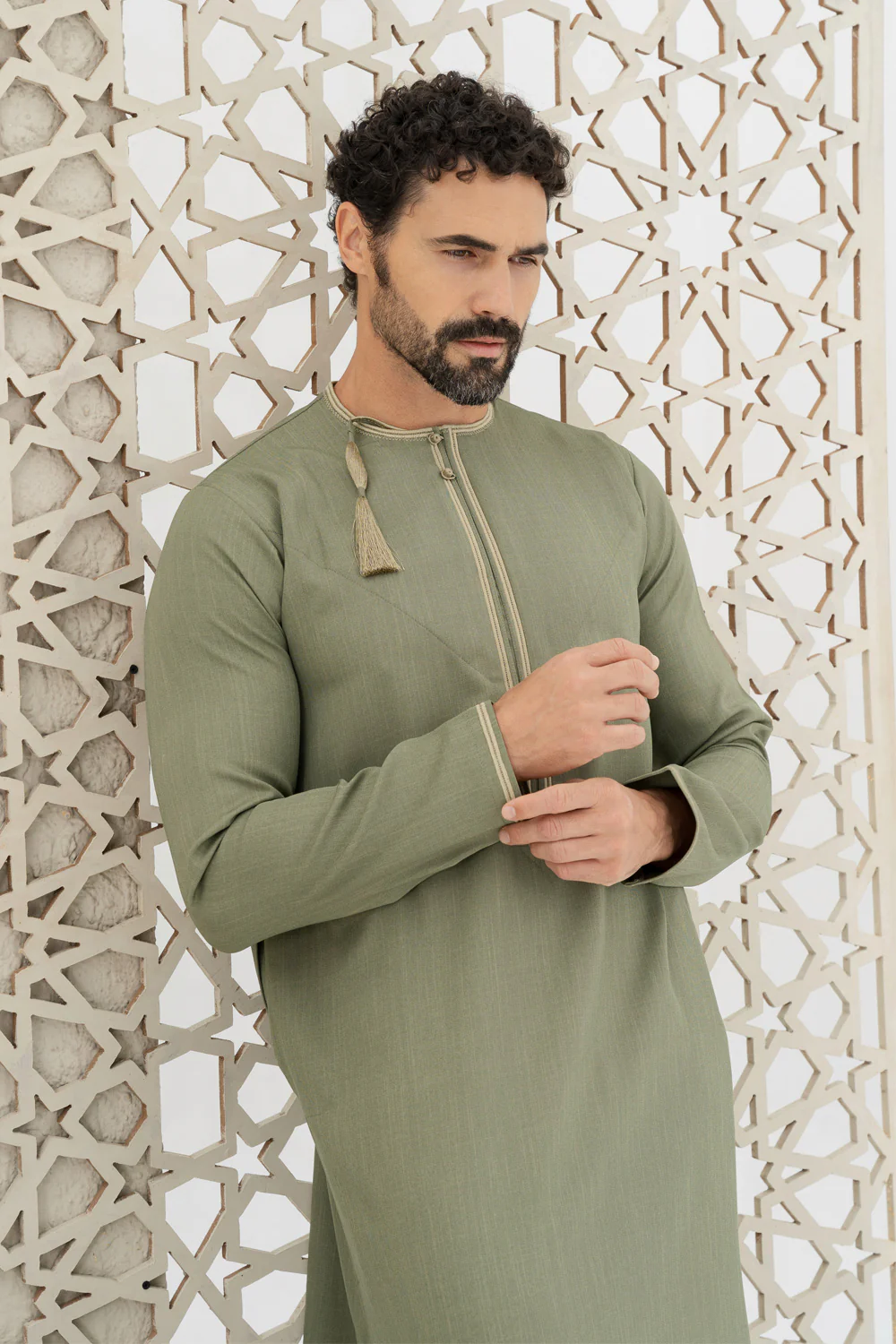 Omani Green Thobe