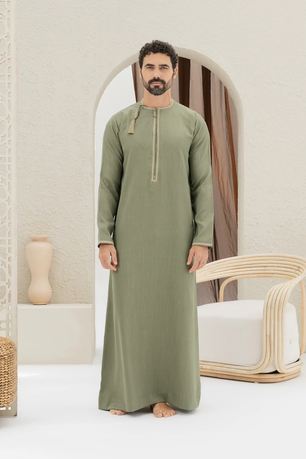 Omani Green Thobe - Image 2