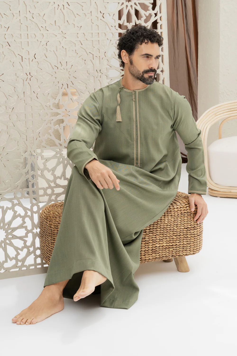 Omani Green Thobe - Image 5